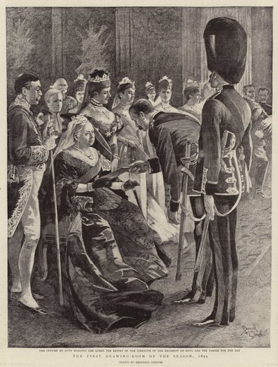 Il primo salotto della stagione da Reginald Thomas Cleaver