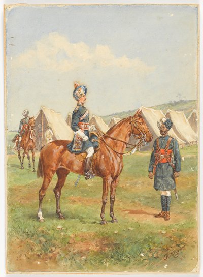 12° Cavalleria, circa 1910 da Reginald Wymer