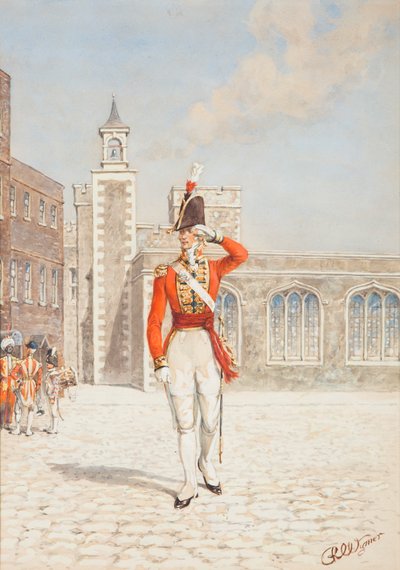Ufficiale delle Guardie Scozzesi da Reginald Wymer
