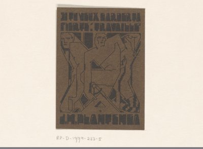 Ex libris di J.H. Plantenga da Reijer Stolk