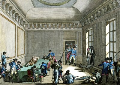 Arresto di Robespierre da Reiner Vinkeles