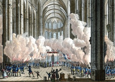 Funerale di Mirabeau da Reiner Vinkeles
