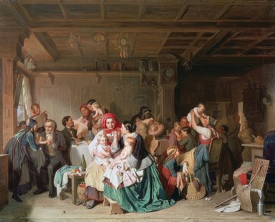 Sala delle vaccinazioni da Reinhard Sebastian Zimmermann