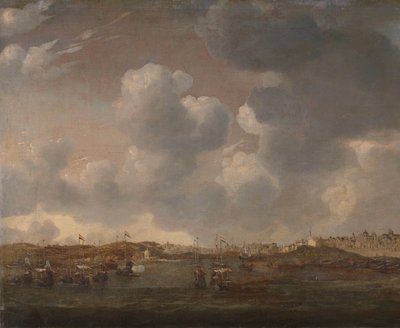 Veduta di Salee, Marocco da Reinier Nooms (signed by artist)
