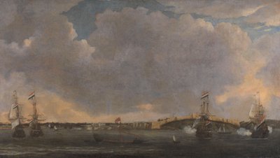 Vista su Tripoli da Reinier Nooms
