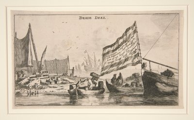 Vedute di Amsterdam, pagina del titolo Terza serie da Reinier Nooms