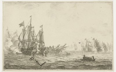 Battaglia navale da Reinier Nooms