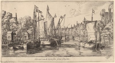 Il traghetto per Utrecht da Reinier Nooms, called Zeeman