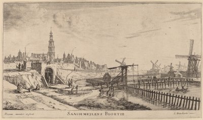 Porta Zaagmolen da Reinier Nooms, called Zeeman