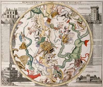 Parte di una carta stellare dell