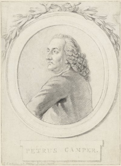 Ritratto del professor Petrus Camper da Reinier Vinkeles (I)