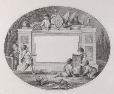 Carta commerciale, XIX secolo da Reinier Vinkeles