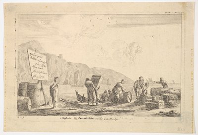 Scena portuale, 17° secolo da Reinier Zeeman