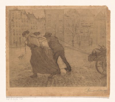 Tirare il carro da Reinier van den Berg (signed by artist)