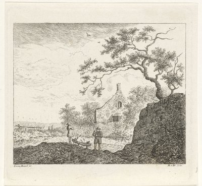 Paesaggio con figure da Reinierus Albertus Ludovicus baron van Isendoorn à Blois