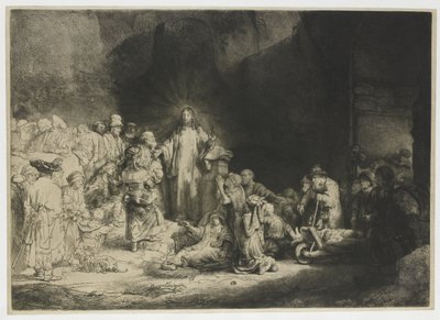 La stampa dei cento fiorini da Rembrandt van Rijn