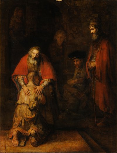 Ritorno del figliol prodigo da Rembrandt