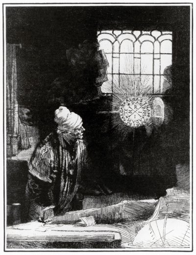 Faust di Goethe da Rembrandt Harmensz. van Rijn (after)