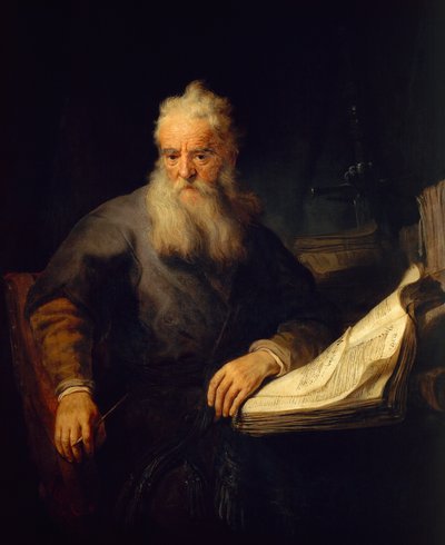 Apostolo Paolo da Rembrandt Harmensz. van Rijn