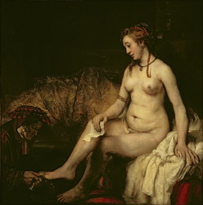 Betsabea al bagno da Rembrandt van Rijn