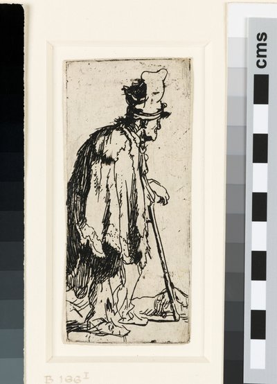 Mendicante con una mano storpia, c.1629 da Rembrandt van Rijn