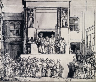 Cristo presentato al popolo da Rembrandt van Rijn