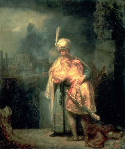 Davide e Gionata da Rembrandt van Rijn