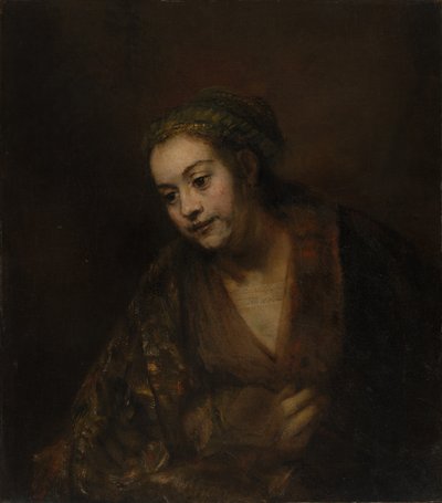 Hendrickje Stoffels, c.1650 da Rembrandt van Rijn