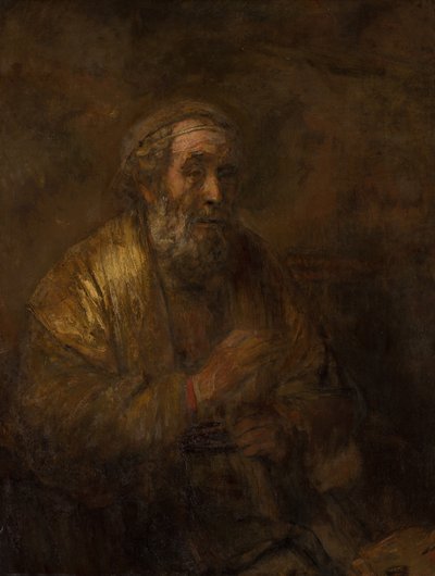 Omero detta a un impiegato da Rembrandt van Rijn
