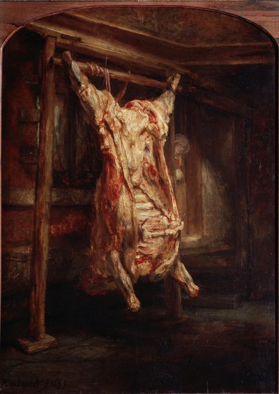 Il bue macellato da Rembrandt van Rijn