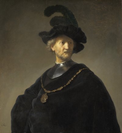 Vecchio con una catena d