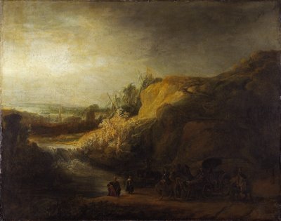 Paesaggio con battesimo dell