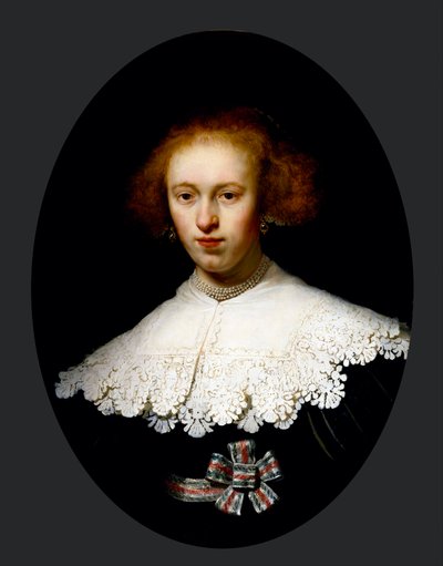 Ritratto di una giovane donna da Rembrandt van Rijn
