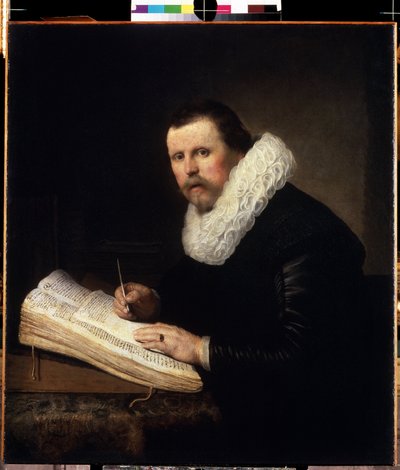Ritratto di uno studente da Rembrandt Harmensz. van Rijn