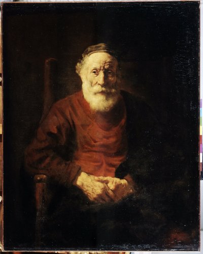 Ritratto di un vecchio in rosso da Rembrandt Harmensz. van Rijn