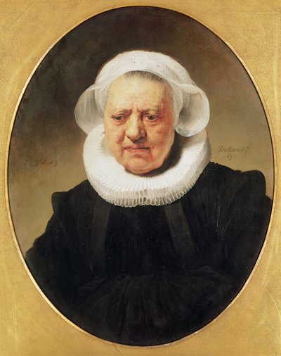 Ritratto di Aechje Claesdar da Rembrandt van Rijn