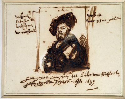 Ritratto di Baldassare Castiglione da Rembrandt van Rijn