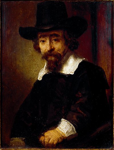 Ritratto del Dr. Ephraim Bueno da Rembrandt Harmensz. van Rijn