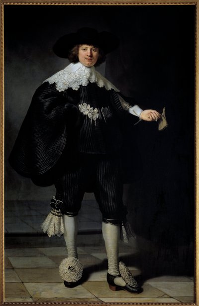 Ritratto di Maertens Soolmans da Rembrandt van Rijn