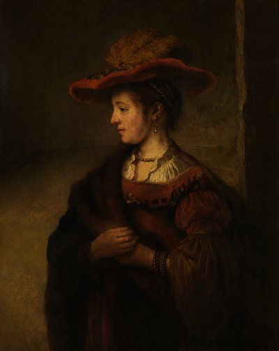 Ritratto di Saskia van Uylenburgh da Rembrandt Harmensz. van Rijn