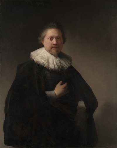 Ritratto di un uomo, probabilmente un membro della famiglia Van Beresteyn da Rembrandt van Rijn