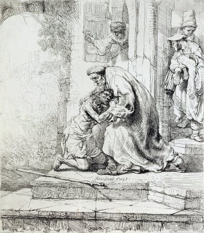 Ritorno del figliol prodigo da Rembrandt van Rijn
