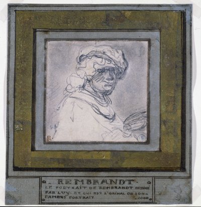 Autoritratto da Rembrandt van Rijn