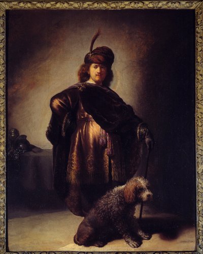 Autoritratto in costume orientale da Rembrandt van Rijn