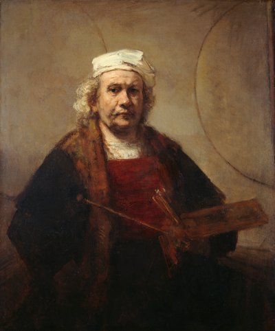 Autoritratto (c.1665) da Rembrandt Harmensz. van Rijn