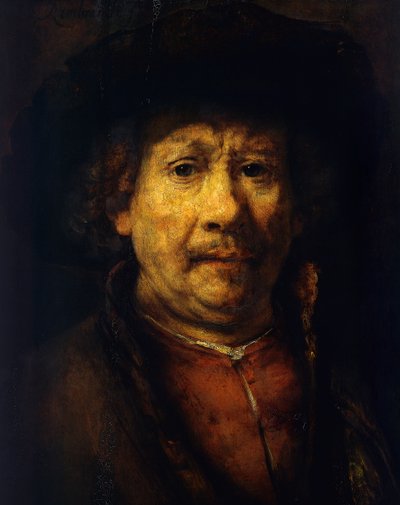 Autoritratto da Rembrandt Harmensz. van Rijn