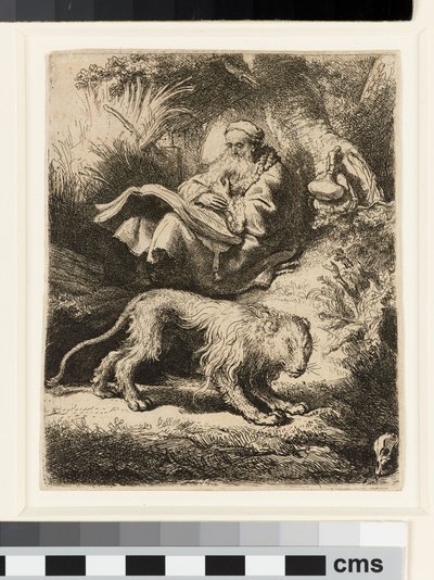 San Girolamo che legge da Rembrandt van Rijn