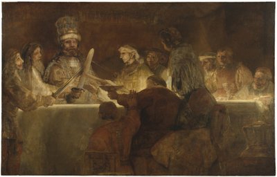 La congiura dei Batavi sotto Claudio Civile da Rembrandt van Rijn