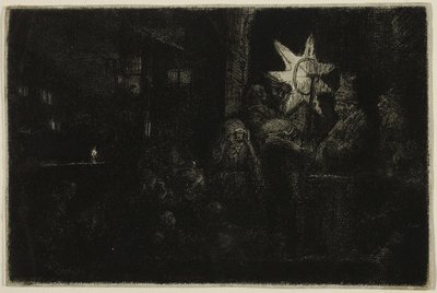 La Stella dei Re: Un Pezzo Notturno, c.1651 da Rembrandt Harmensz. van Rijn