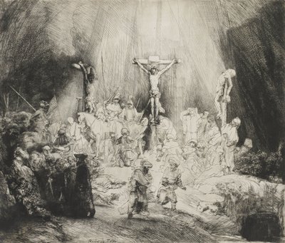 Le tre croci da Rembrandt van Rijn